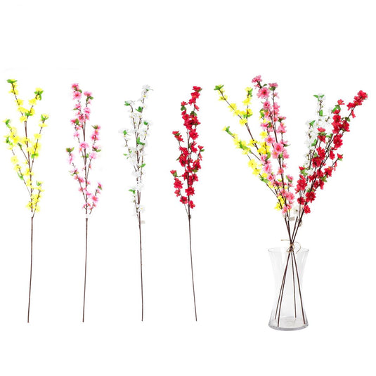 Country Garden 48"L Artificial Peach Blossom Spray, 3/C., label