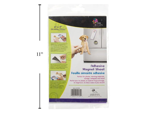 T4C Adhesive magnet sheet 6"x9"