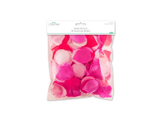 A Brides Wish: 200pc Rose Petals 'Real-Look' G) Lover's Mix