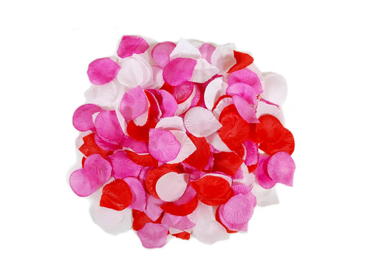 A Brides Wish: 200pc Rose Petals 'Real-Look' G) Lover's Mix