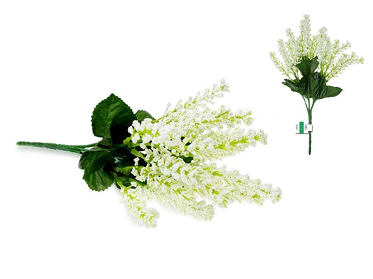 Enchanted Garden Filler: 10.5" Astilbe Bush x5 (20 Sprigs) A) White