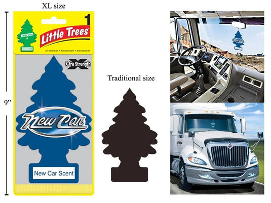 Little Trees Air Fresheners, X-Tra Strength, New Car Scent