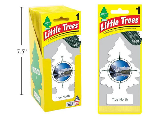 Little Trees Air Fresheners, True North, Counter Box