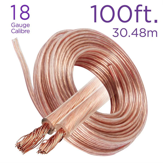 100 FT. SPEAKER WIRE 18 AWG