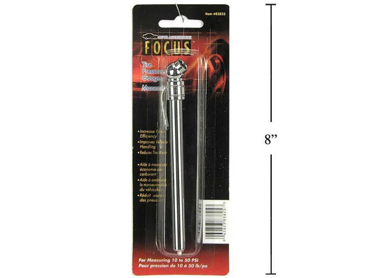 Focus A. 5.5" Tire Pressure Gauge, b/c