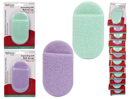 Tootsie Baby, 1pc Soft bath Sponge, b/c