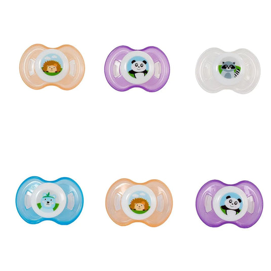 Tootsie Baby, Silicone Pacifier ,6m+, b/c