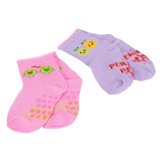 Tootsie Baby, 24-36m Fruits nonslip socks, 1 pair, 98poly/2span