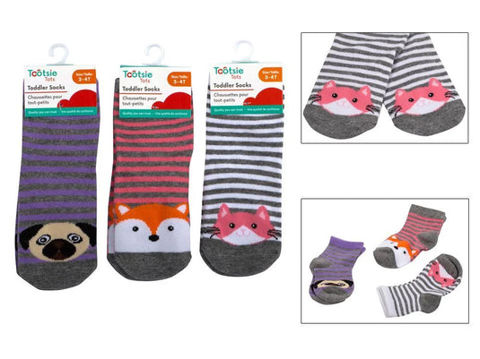 Tootsie Tots, 3-4t Stripe Socks