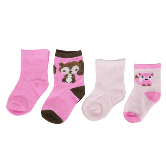 Tootsie Baby,2-pk Baby Girl Socks, 0-12m , header card