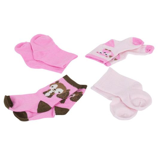 Tootsie Baby,2-pk Baby Girl Socks, 0-12m , header card