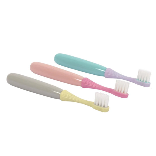 Tootsie Baby, 3-pc Baby Toothbrush, pvc box