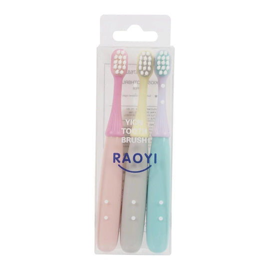Tootsie Baby, 3-pc Baby Toothbrush, pvc box