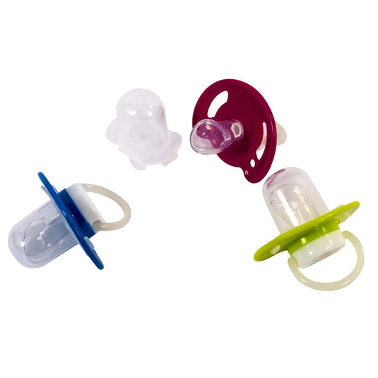 Tootsie Baby,1-pk Baby Silicone Pacifiers with cover,b/c