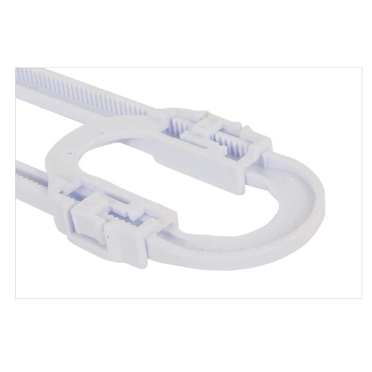 Tootsie Baby Cabinet Glide Lock, white, b/c