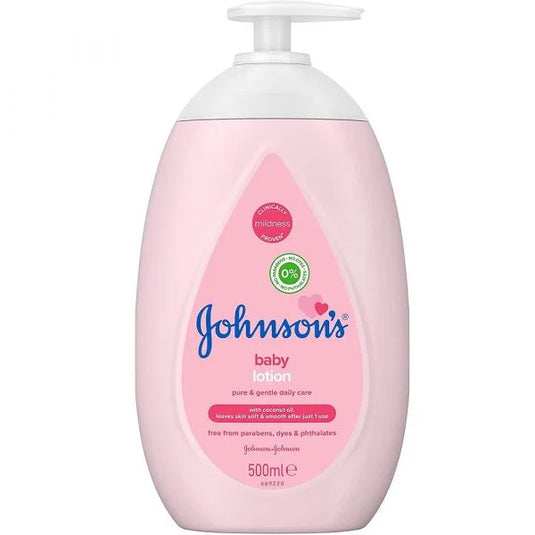 JOHNSONS BABY LOTION 500ML PUMP COCONUT