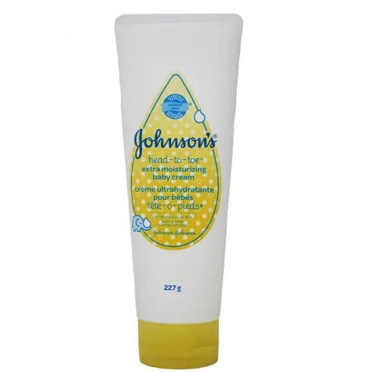 JOHNSONS BABY CREAM 227G HEAD-TO-TOE XTR MOISTURE