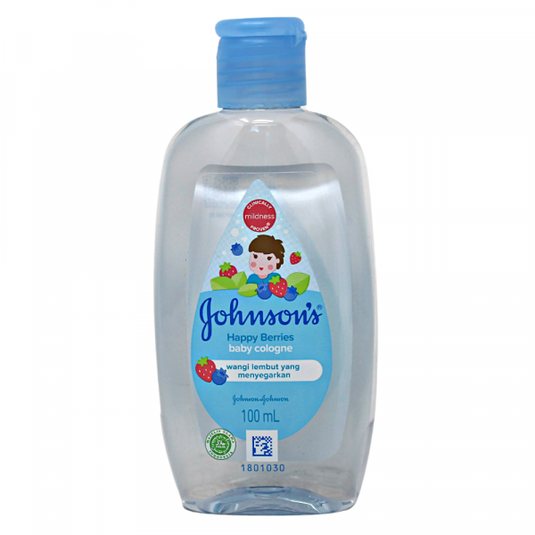 JOHNSONS BABY COLOGNE 100ML HAPPY BERRIES