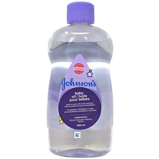 JOHNSONS BABY OIL 500ML