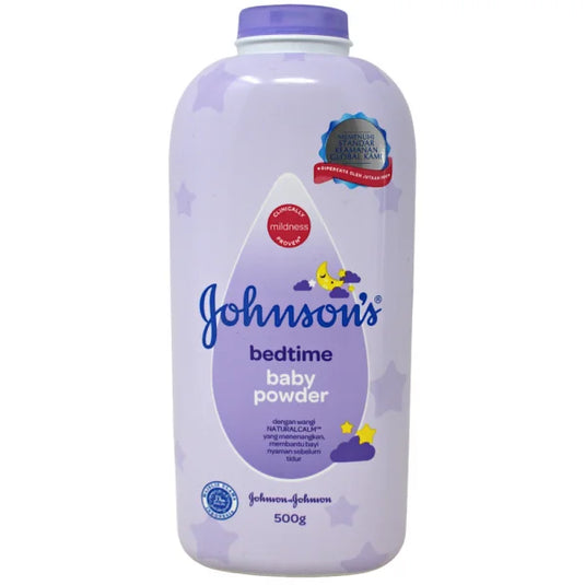 JOHNSONS BABY POWDER 500G BEDTIME