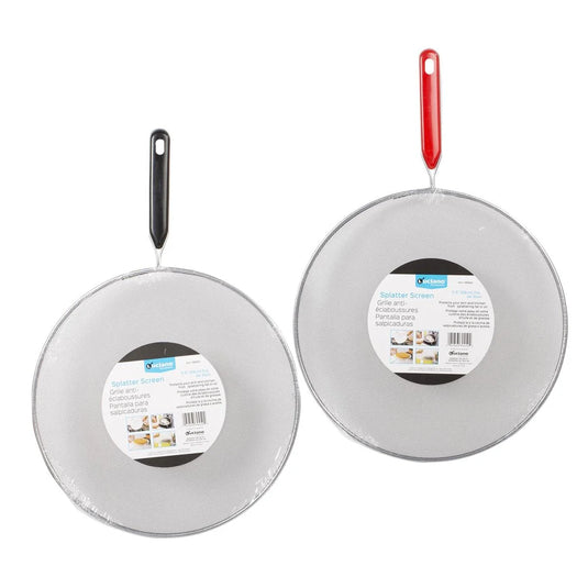 Luciano 11.5"Dia. Splatter Screen, 2 col., colour label (HZ)