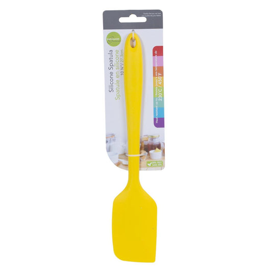 L.Gourmet, 10.75"L Silicone Spatula Yellow, t.o.c.