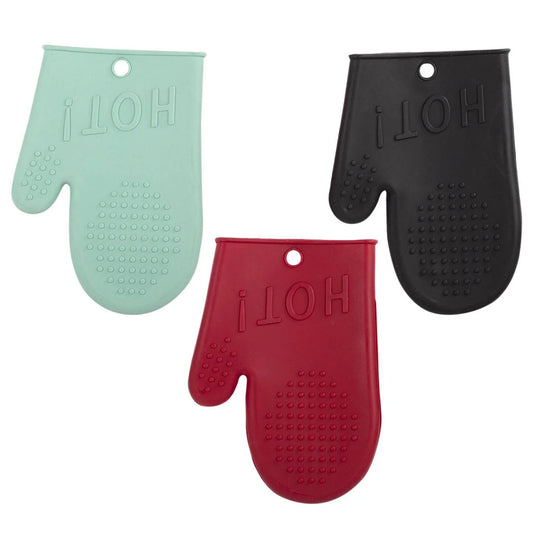 Luciano Silicone Oven Mitt, 14.5x 20.5cm,hangtag (CS)