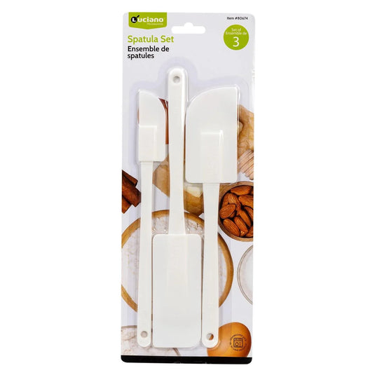 Luciano 3-pc Spatula Set, b/c
