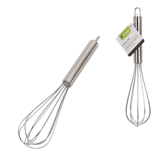 Luciano 10.25"L Whisk, Stainless Steel, hangtag