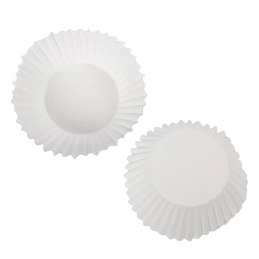 Luciano 50-pc Baking Cups, 2" Dia., Paper, White col., pbh