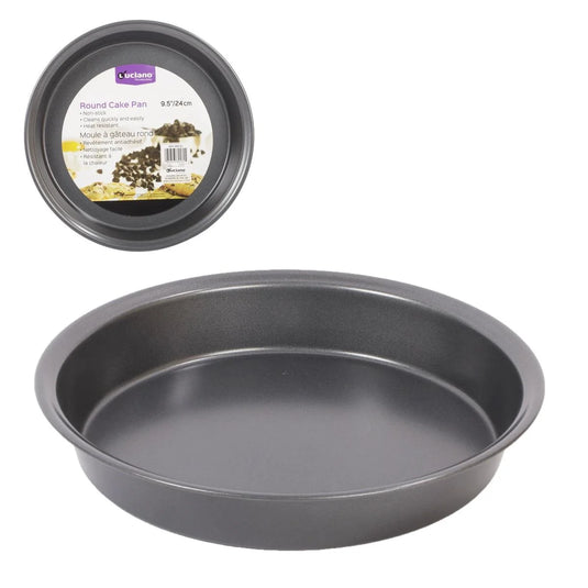 Luciano Non-stick 9.5" Round Cake Pan, 9.5x1.5"
