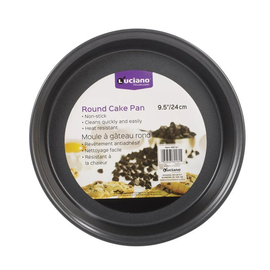 Luciano Non-stick 9.5" Round Cake Pan, 9.5x1.5"