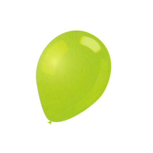 BALLOON LATEX COLOR 12in 15pcs Apple Green