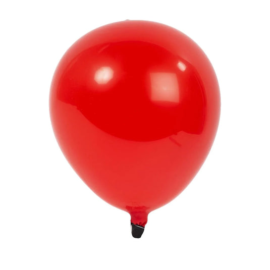 Let's Party-10pcs 12"Helium Quality Balloon, Red, printed bag