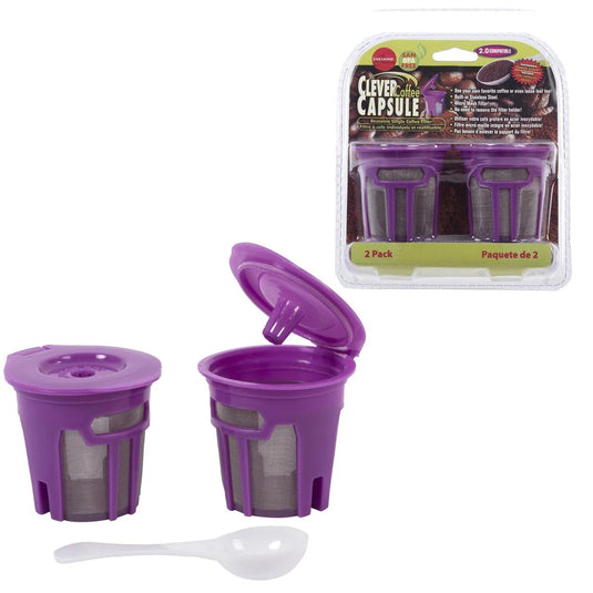 L.Gourmet 2.0 Clever Coffee Capsule 2-pc pk, clamshell (CS)