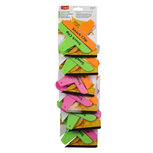 Luciano 2-pc Large Snack Clip, toc