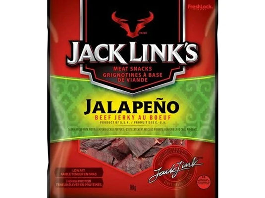 Jack Link's Beef Jerky - Jalapeno 80g