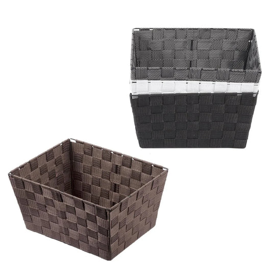 11.5x9x6" Woven Basket, tag