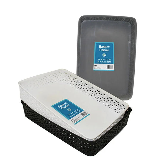Basket Weave 10x8x2IN