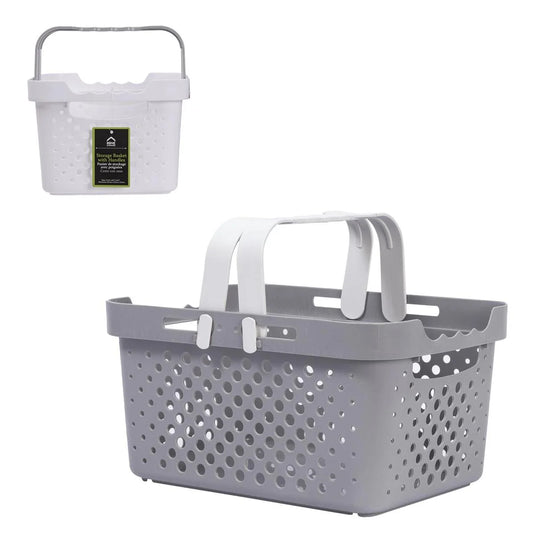 H.E. Storage Basket with Handles 11.6x8.2x6.1"