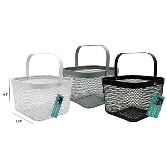 Basket Storage Mesh w/Hdle Rec