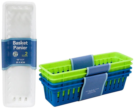 Basket 2Pk 3x10IN