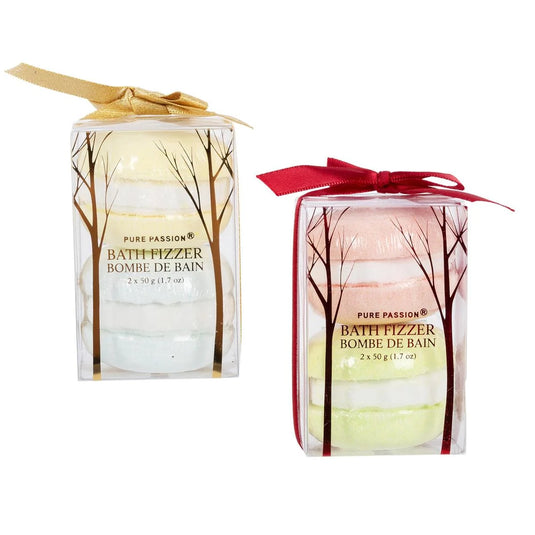 PP 2pcs 50g Macarons Bath Fizzers