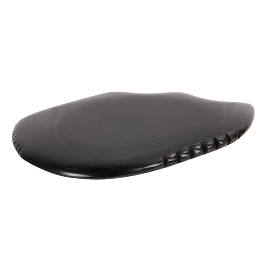 Bodico, Obsidian Gua Sha Massager 10*7cm, dbl blister