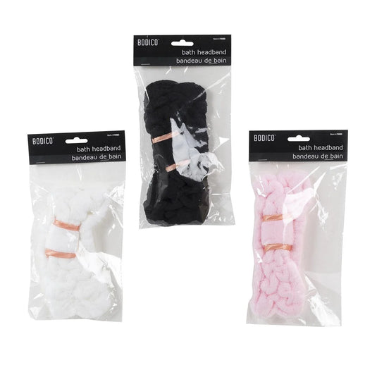 Bodico, Microfibre Bath Headband opp w header