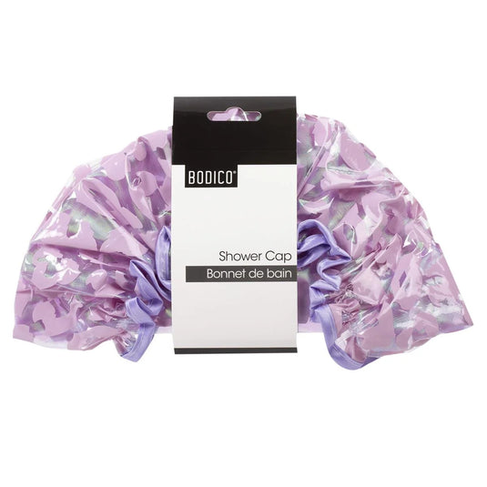 Bodico, Shower Cap, Lilac Mix, EVA, sleeve card