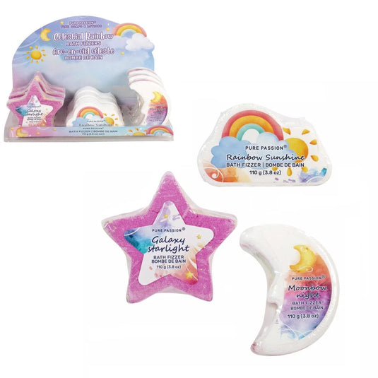 PP Celestial 110g Rainbow Fizzers W/ Label