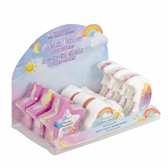 PP Celestial 110g Rainbow Fizzers W/ Label