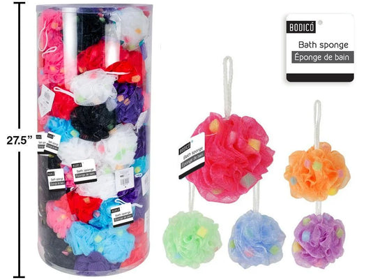 Bodico Bath Sponge w/Col. Sponge Insert