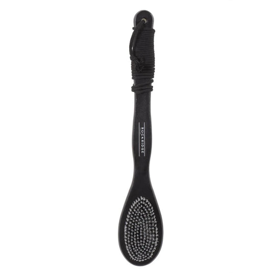 Bodico, wooden Body Bath Brush Black Wood, hangtag,